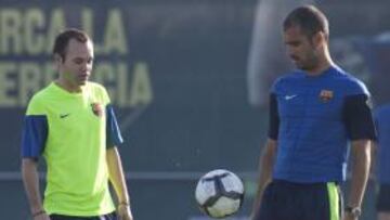 Andrés Iniesta, tras su recuperación: "Esto me da la vida"