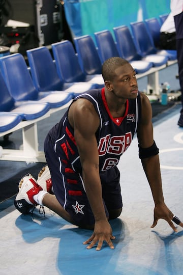 Another legend of the 2003 draft, together with James and Anthony, for whom Athens came too soon. Aged 22 and with just a single NBA season under his belt, he averaged 7.3 points at the 2004 Olympics. Four years later, he bounced back with the Redeem Team in Beijing, top-scoring with 16 points per game for a side that was a Dream Team once more. In Greece, however, he failed to make an impact as he struggled to adapt to FIBA basketball. In the legendary 2008 final, he scored 27 points against Spain. At the 2006 World Cup, which brought another bronze, he averaged more than 19 points per game. He didn’t make it to London 2012. One of the best shooting guards in history, he retired in 2019 back at the team where he spent the bulk of his career, the Miami Heat, having won three championship rings, a Finals MVP award and been an All-Star 13 times.