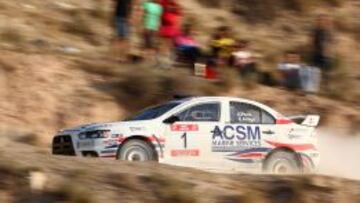 Xevi Pons en el Rally de El Bierzo.