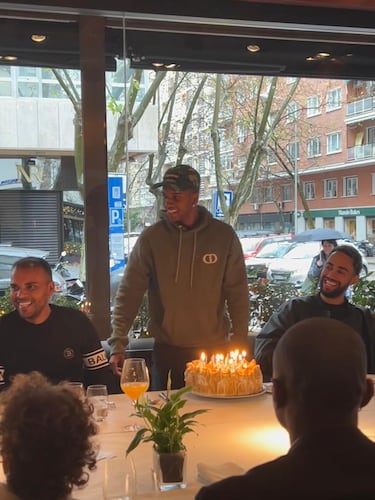 As¨ª celebr¨® Rodrygo su 22 cumplea?os