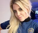 Wanda Nara, hincha de River, ¡festejó el título de Boca!