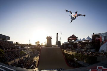 K-Rob en uno de los últimos X-Games en los que participó, en 2012, en Los Angeles (California, Estados Unidos).