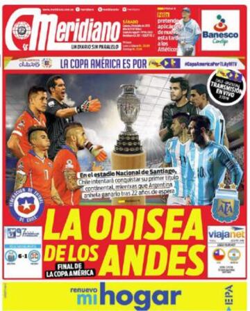 Portadas de la prensa deportiva