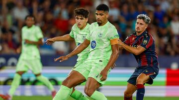 23/08/25 PARTIDO PRIMERA DIVISION
LEVANTE UD - FC BARCELONA
RONALD ARAUJO PAU CUBARSI