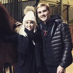 Griezmann disfruta de un domingo diferente, sin fútbol