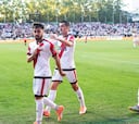 Rayo Vallecano 2 - 0 Shkëndija: resumen, resultado y goles.