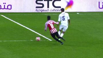 El regalo de Varane que casi le dio el empate al Athletic