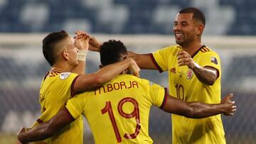 Partido de Copa América entre Colombia y Ecuador