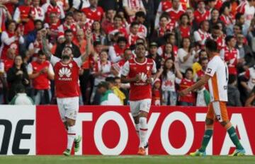 Santa Fe completó 7 puntos. Su próximo partido en Copa Libertadores será ante Corinthians en Bogota (fecha por definir)