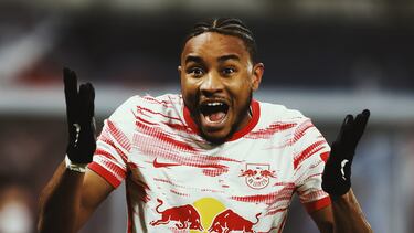 Nkunku, jugador del Leipzig.