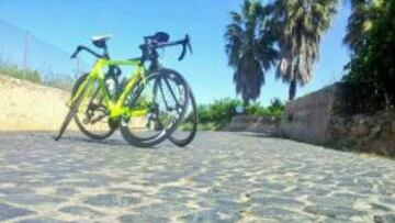 Uno de los tramos de pavés.