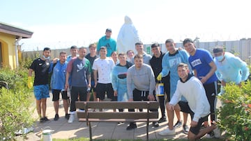 La labor social que protagonizó el plantel de Huachipato