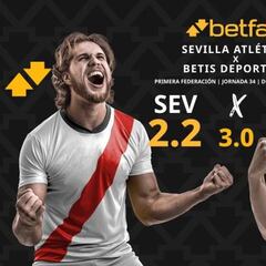 Sevilla Atlético vs. Betis Deportivo: horario, dónde ver, pronósticos y clasificación