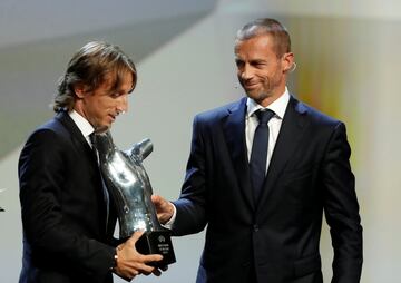 El centrocampista croata ha ganado también el Premio al Mejor Jugador de la UEFA.