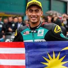 Equipazo de Aspar en Moto2 con Syahrin de compañero de Canet