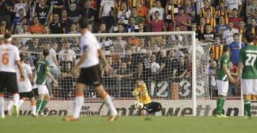 Valencia-St. Gallen. Fede marca el 3-0.