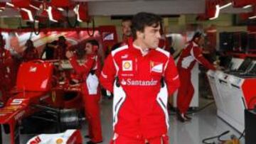 <b>TODO PREPARADO. </b>Alonso y Ferrari regresan del verano con ganas de seguir en Spa con su excelente temporada que les tiene líderes.