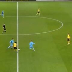 La jugada maravillosa de Jadon Sancho: ya le quiere el Barça...