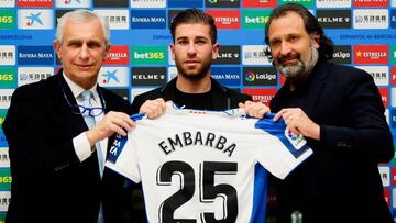 Embarba ya es del Espanyol: "Es un gran paso en mi carrera"