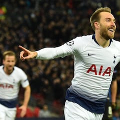Eriksen, a tiro del Real Madrid