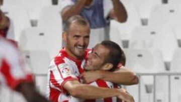 <b>CRACK. </b>Fernando Soriano marcó en Chapín.