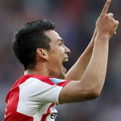 Hirving Chucky Lozano regresó con ritmo goleador al PSV