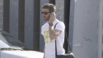 Xabi Alonso, ayer en Las Rozas.