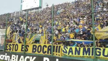 ¡Esto es una afición! Pelos de punta con los hinchas de Boca