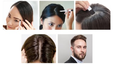 Este polvo cubrecanas es muy fácil de usar y resistente al agua