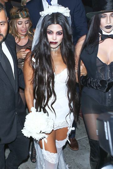 Kourtney Kardashian en Halloween