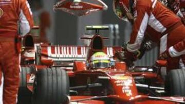 <b>SEMÁFORO.</b> La escudería Ferrari ha decidido volver a utilizar el polémico sistema del semáforo electrónico para las paradas en boxes de la próxima temporada