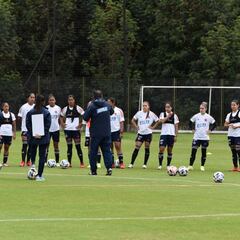 Leicy Santos, presente en los trabajos de la Selección