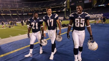 Los Chargers nos niegan un ¨²ltimo Rivers-Gates-Tomlison