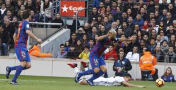 Lucas Vázquez y Mascherano.
