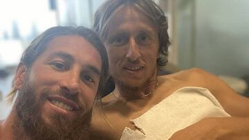 Ramos, a Modric: "El abuelito croata sigue cumpliendo años..."