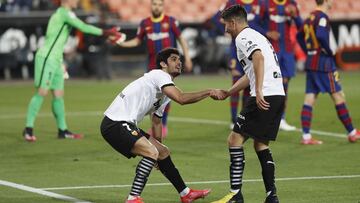 02/05/21  PARTIDO PRIMERA DIVISION
 VALENCIA CF - FC BARCELONA
 GONCALOS GUEDES CARLO SOLER