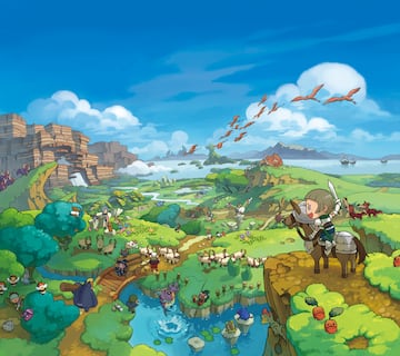 Ilustraci¨®n - Fantasy Life (3DS)