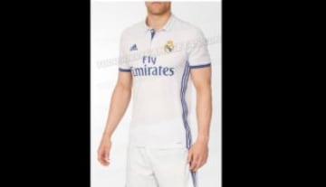 Real Madrid 2016/17 home playing kit "leak"