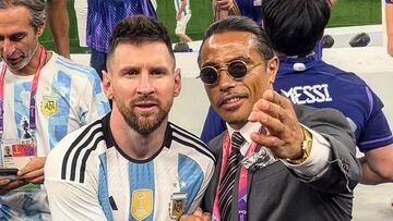 Salt Bae es criticado por posar con la Copa del Mundo. Te explicamos quién es y por qué celebró con Argentina tras ganar en la final de Qatar 2022.