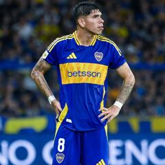 Nueva polémica de Palacios en Boca: los hinchas pierden la paciencia