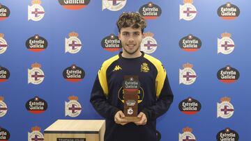 Deportivo de La Coru?a. premio Estrella Galicia Mella