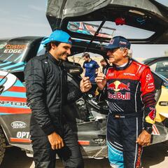 Sainz, al volante del Ford de su padre: “No esperaba que fuera tan salvaje”
