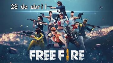 Códigos Free Fire de hoy 28 de abril de 2021; todas las recompensas gratis