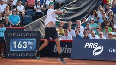 Jarry - Basilashvili (5-7, 6-0, 1-6), resumen y resultado del duelo