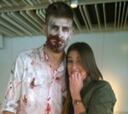 Piqué, zombie por un día tras la propuesta de dos aficionadas