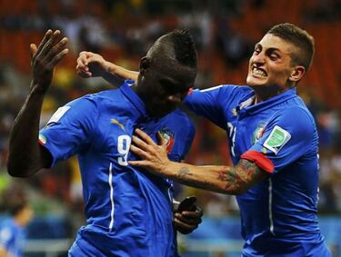 PSG's Verratti tells Balotelli to buck his ideas up