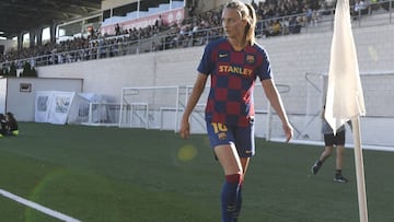 Graham Hansen, jugadora del Barça.