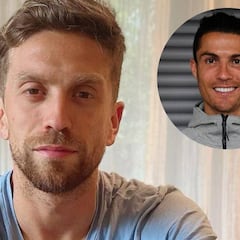 El curioso parecido que Papu Gómez le sacó a Cristiano tras fotografiarse con él