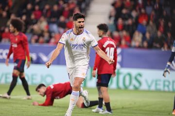 1-2. Marco Asensio marca el segundo gol.