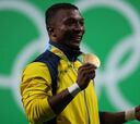 Oscar Figueroa gana el oro en pesas de los Juegos Olímpicos